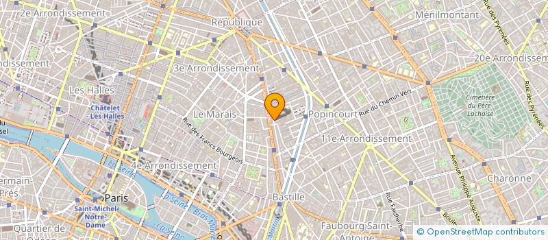 localisation de l'entreprise ANGELIKA  PARIS