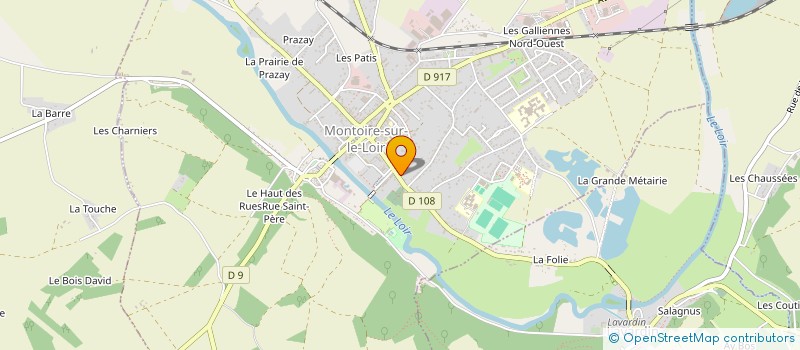 localisation de l'entreprise ANGELILIE  MONTOIRE-SUR-LE-LOIR