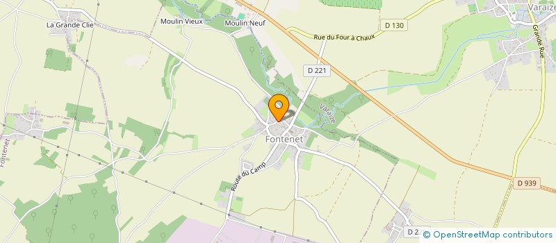 localisation de l'entreprise ANGELIMMO  FONTENET