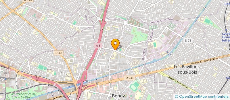 localisation de l'entreprise ANGELINA  BONDY