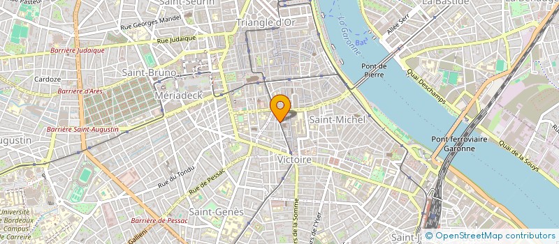 localisation de l'entreprise ANGELINA  BORDEAUX