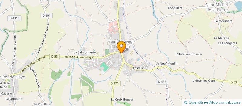 localisation de l'entreprise ANGELINA BEAUTE ET MODE  SAINT-SAUVEUR-VILLAGES