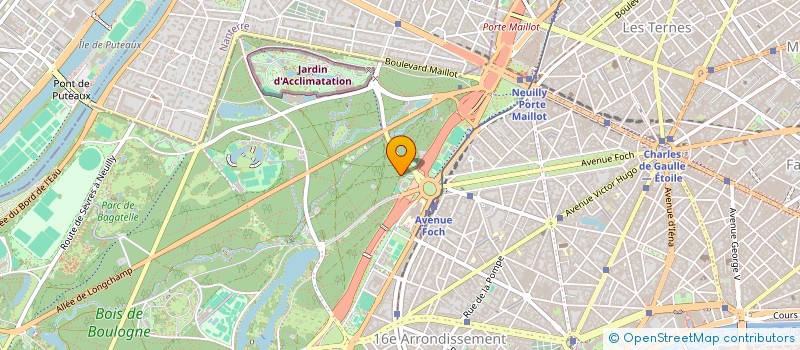 localisation de l'entreprise ANGELINA MAISON DE L AFRIQUE à PARIS