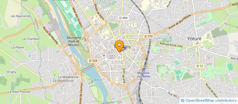 localisation de l'entreprise ANGELINA PETROVIC PARALEGAL SERVICES  MOULINS