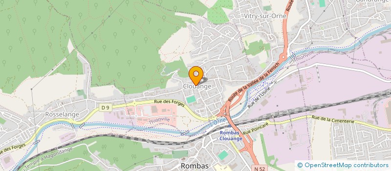 localisation de l'entreprise ANGELINE  CLOUANGE