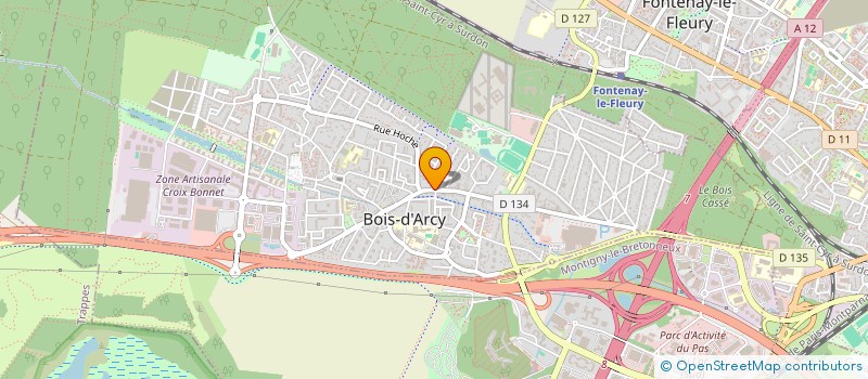 localisation de l'entreprise ANGELINE à BOIS-D'ARCY