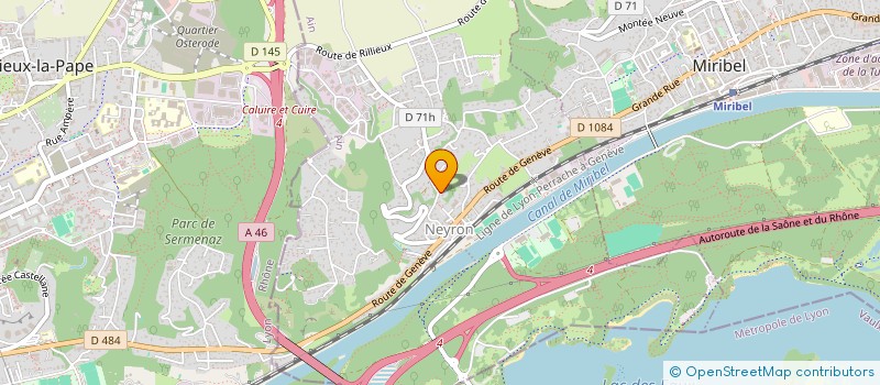 localisation de l'entreprise ANGELINE B  NEYRON