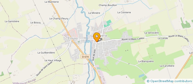 localisation de l'entreprise ANGELINE PRUNIER  VALDALLIERE