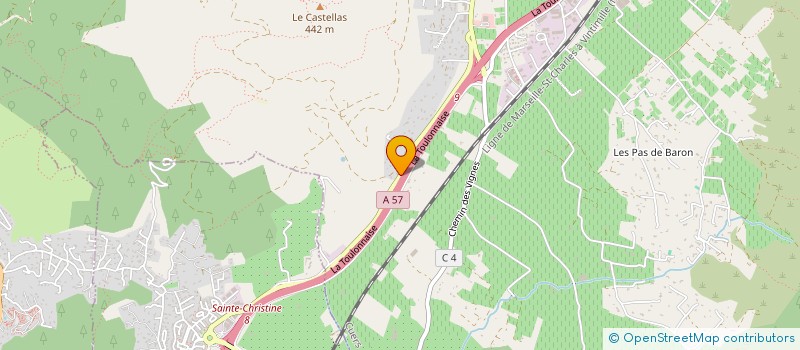 localisation de l'entreprise ANGELIO  CUERS