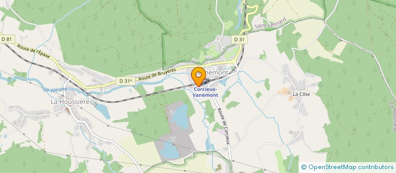 localisation de l'entreprise ANGELIQUE  LA HOUSSIERE