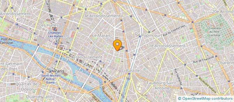 localisation de l'entreprise ANGELIQUE & CIE  PARIS