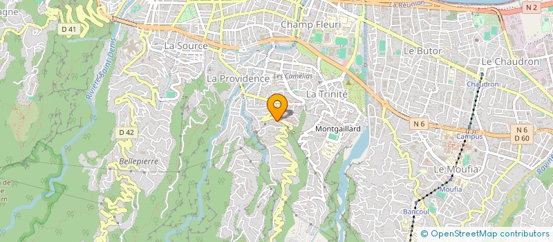 localisation de l'entreprise ANGELIQUE D. IMMOBILIER  SAINT-DENIS