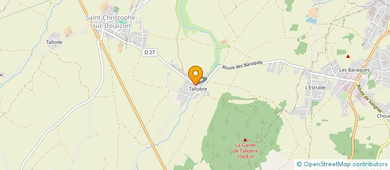 localisation de l'entreprise ANGELIQUE LEYRE à CUSSAC-SUR-LOIRE