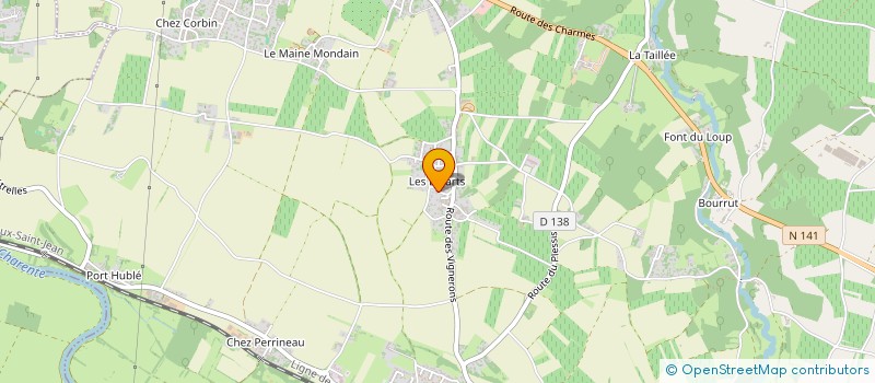 localisation de l'entreprise ANGELIQUE MAURICE  CHANIERS