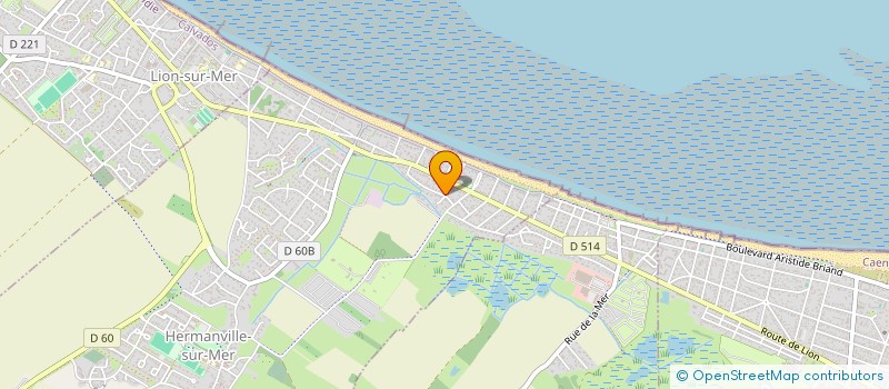 localisation de l'entreprise ANGELIQUE SCEAUX à HERMANVILLE-SUR-MER