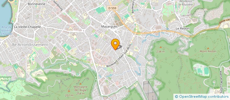 localisation de l'entreprise ANGELIS à MARSEILLE 9EME