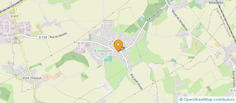 localisation de l'entreprise ANGELIS  ENNEVELIN