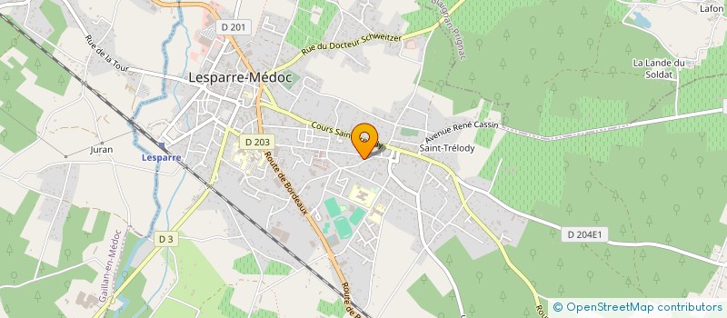 localisation de l'entreprise ANGELITA  LESPARRE-MEDOC