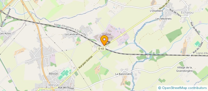 localisation de l'entreprise ANGELIX à MESSEI