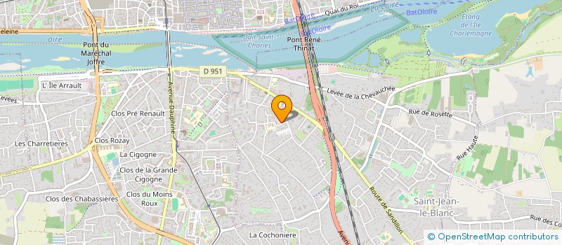 localisation de l'entreprise ANGELLIAUME  SAINT-JEAN-LE-BLANC