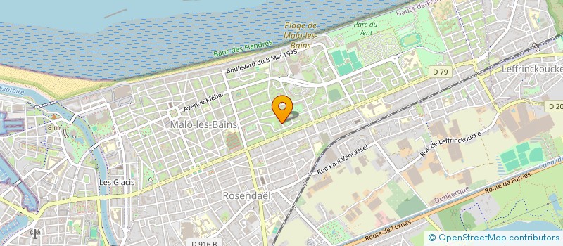 localisation de l'entreprise ANGELLIER 386 à DUNKERQUE