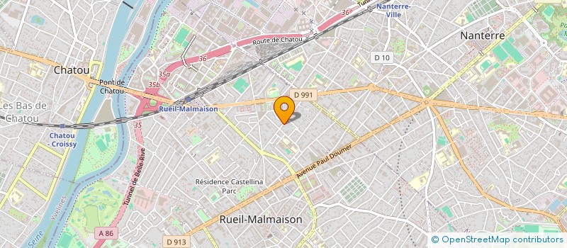 localisation de l'entreprise ANGELLO à RUEIL-MALMAISON