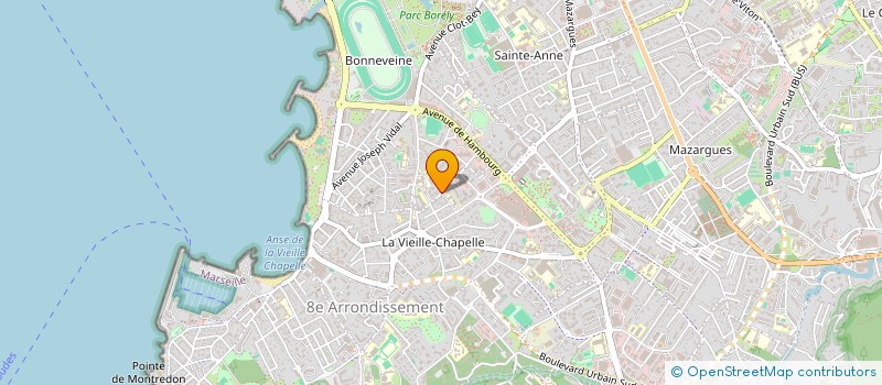 localisation de l'entreprise ANGELMAT à MARSEILLE