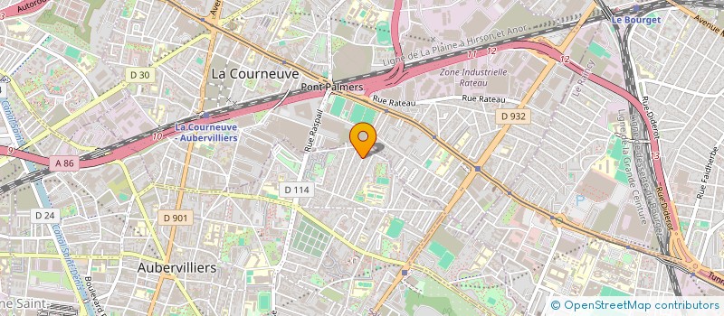 localisation de l'entreprise ANGELO DRIVER  AUBERVILLIERS