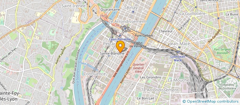 localisation de l'entreprise ANGELOR PARTNERS  LYON