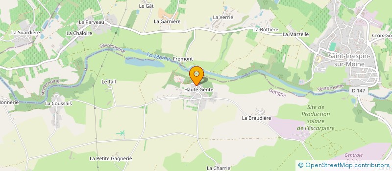 localisation de l'entreprise ANGELOT  GETIGNE