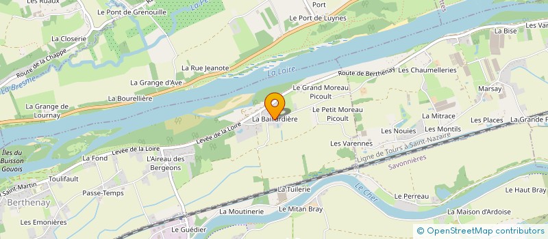 localisation de l'entreprise ANGELOT IMMO  BALLAN-MIRE