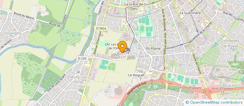 localisation de l'entreprise ANGELOTS D'EDEN  FLEURY-SUR-ORNE