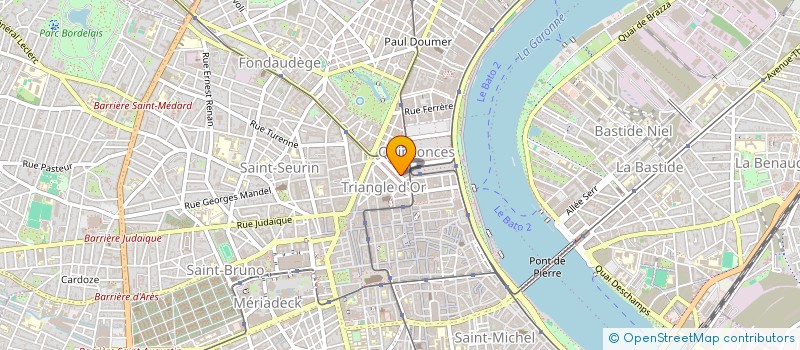 localisation de l'entreprise ANGELPAR à BORDEAUX