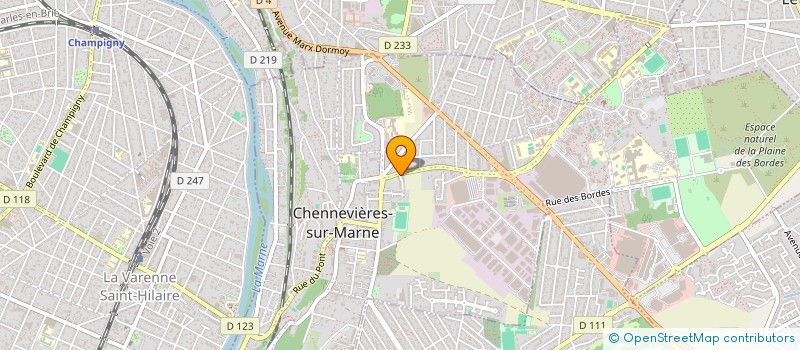 localisation de l'entreprise ANGELPINO  CHENNEVIERES-SUR-MARNE