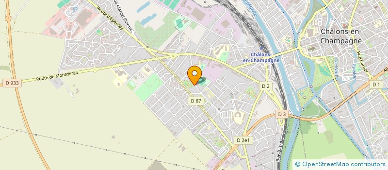 localisation de l'entreprise ANGELS DARTS  CHALONS-EN-CHAMPAGNE