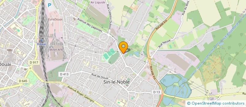 localisation de l'entreprise ANGELS'HOUSE  SIN-LE-NOBLE