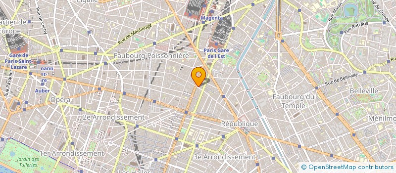 localisation de l'entreprise ANGELS PALACE COIFFURE  PARIS