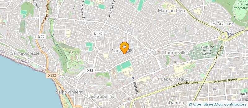 localisation de l'entreprise ANGELS'SEA - LA MER DES ANGES à LE HAVRE