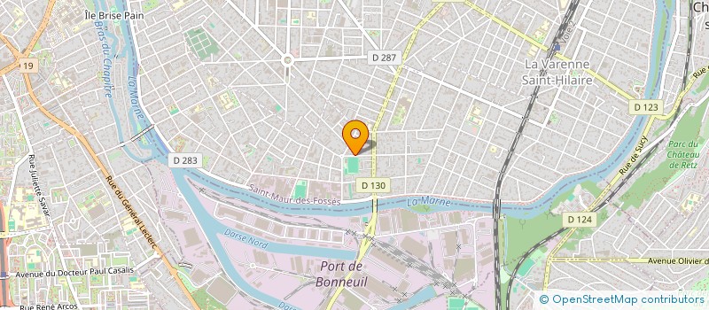 localisation de l'entreprise ANGELUS à SAINT-MAUR-DES-FOSSES