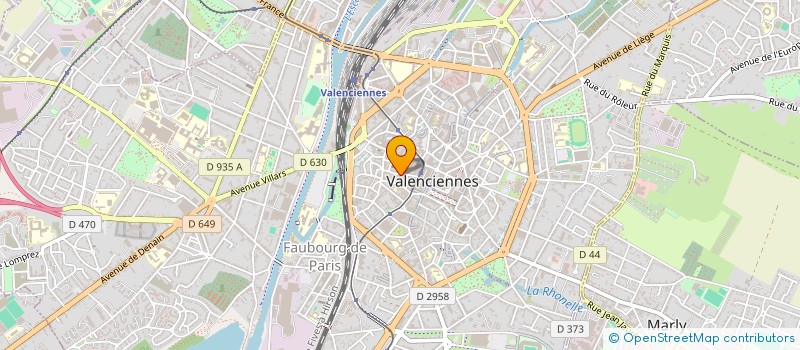 localisation de l'entreprise ANGELUS COSY IMMO à VALENCIENNES