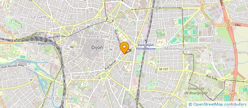 localisation de l'entreprise ANGELWINGS à DIJON