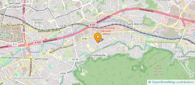 localisation de l'entreprise ANGEMASS à MARSEILLE