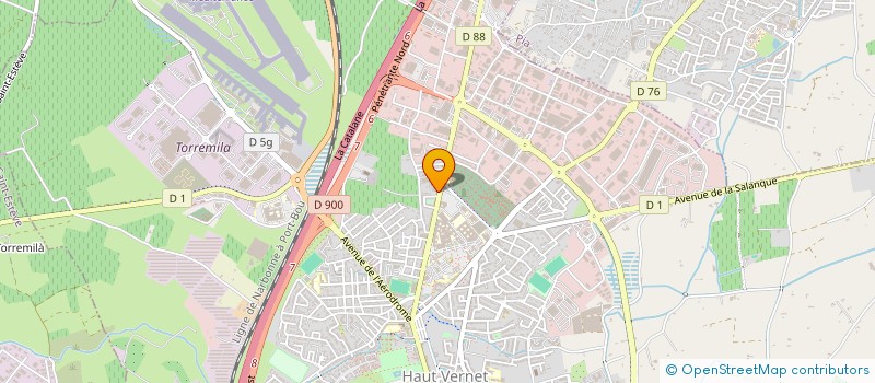 localisation de l'entreprise ANGENNY  PERPIGNAN