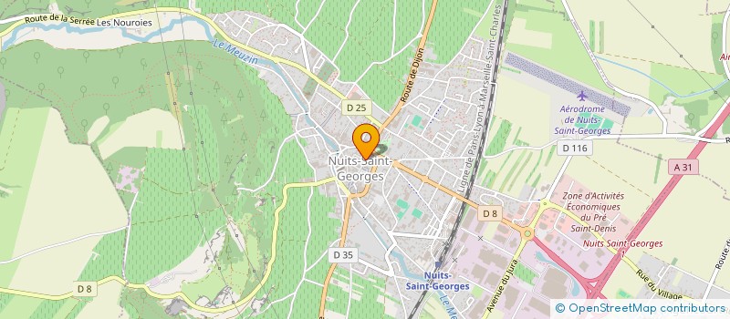 localisation de l'entreprise ANGEOLIVE  NUITS-SAINT-GEORGES