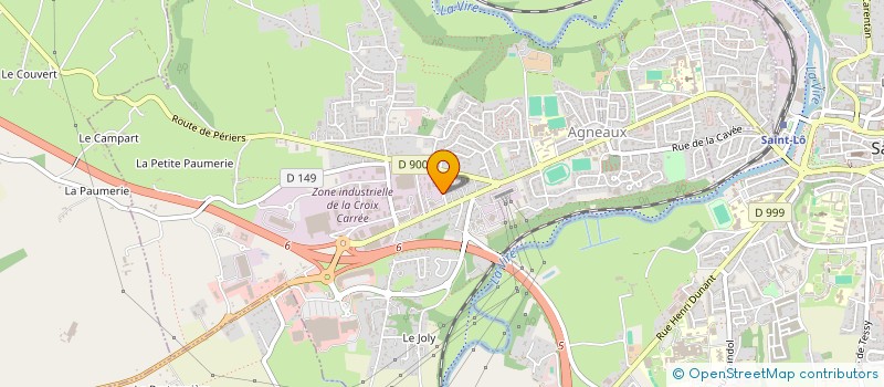 localisation de l'entreprise ANGER INGENIERIE  AGNEAUX