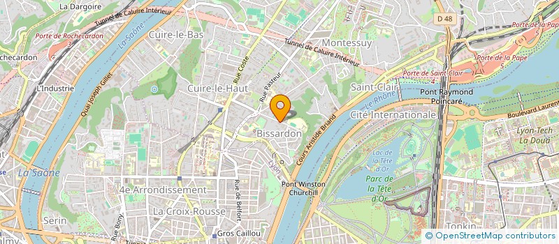 localisation de l'entreprise ANGER PRODUCTION  CALUIRE-ET-CUIRE