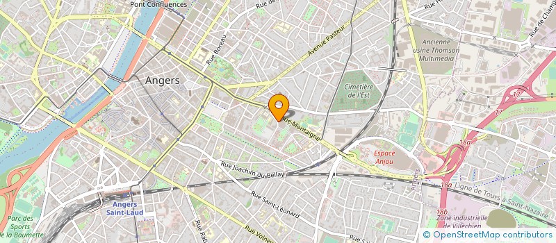 localisation de l'entreprise ANGERS 7  ANGERS