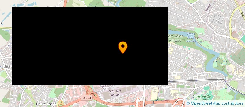 localisation de l'entreprise ANGERS TECHNOPOLE INCUBATION à ANGERS
