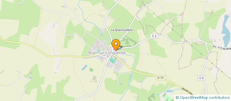 localisation de l'entreprise ANGERS TRANSPORT EXPRESS  ERDRE-EN-ANJOU