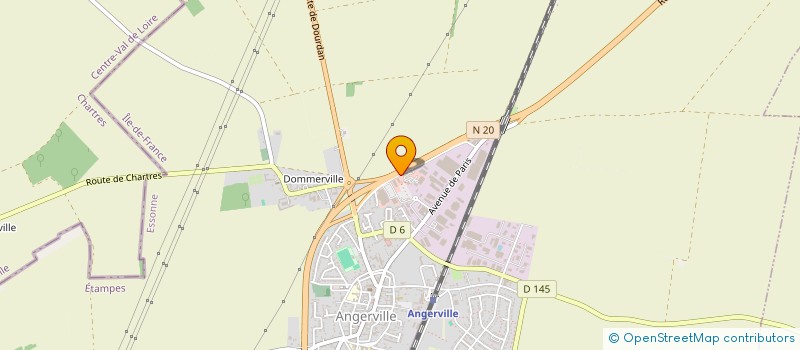 localisation de l'entreprise ANGERVILLE DISTRIBUTION-ANDIS à ANGERVILLE